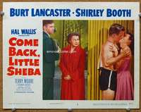 f387 COME BACK LITTLE SHEBA movie lobby card #8 '53 all top four stars!