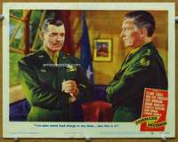 f390 COMMAND DECISION movie lobby card #6 '48 Clark Gable, Pidgeon