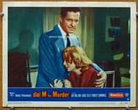 f099 DIAL M FOR MURDER movie lobby card #8 '54 Kelly, Hitchcock