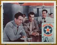 f431 DIVE BOMBER movie lobby card R56 Errol Flynn, Fred MacMurray