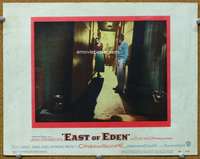 f444 EAST OF EDEN movie lobby card '55 James Dean, John Steinbeck
