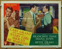 f452 EVERY GIRL SHOULD BE MARRIED movie lobby card #3 '48 Cary Grant