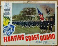 f460 FIGHTING COAST GUARD movie lobby card #5 '51 in formation!