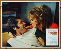 f466 FIVE EASY PIECES movie lobby card #8 '70 Jack Nicholson, Black