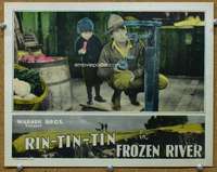 f489 FROZEN RIVER #2 movie lobby card '29 Rin Tin Tin, Davey Lee
