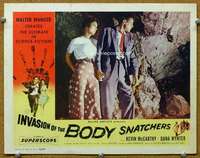 f591 INVASION OF THE BODY SNATCHERS #5 movie lobby card '56 in cave!