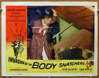 f592 INVASION OF THE BODY SNATCHERS #6 movie lobby card '56 surprise!
