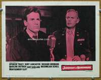 f612 JUDGMENT AT NUREMBERG movie lobby card #7 '61 Montgomery Clift
