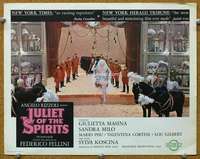 f614 JULIET OF THE SPIRITS movie lobby card '65 Federico Fellini