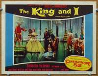 f624 KING & I movie lobby card #8 '56 Deborah Kerr, Yul Brynner