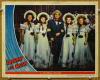 f643 LARCENY WITH MUSIC movie lobby card '43 Allan Jones & showgirls!