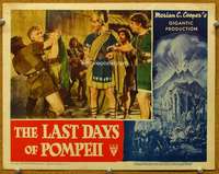 f644 LAST DAYS OF POMPEII movie lobby card R46 Ernest Schoedsack