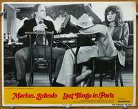 f647 LAST TANGO IN PARIS movie lobby card #1 '73 Brando, Schneider