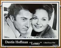 f655 LENNY movie lobby card #5 '74 Dustin Hoffman, Valerie Perrine