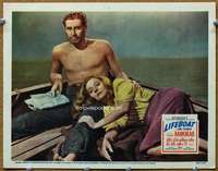 f088 LIFEBOAT movie lobby card '44 Alfred Hitchcock, Tallulah Bankhead