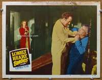 f668 LONELY HEART BANDITS movie lobby card #8 '50 Dorothy Patrick w/gun