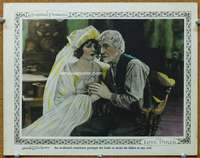 f678 LOVE PIKER movie lobby card '23 Anita Stewart in bridal gown!