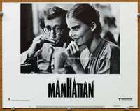 f691 MANHATTAN movie lobby card #3 '79 Woody Allen, Mariel Hemingway