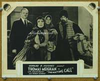 f698 MATING CALL movie lobby card 1928 Howard Hughes, Evelyn Brent