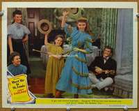 f007 MEET ME IN ST LOUIS movie lobby card #7 '44 Judy Garland dancing!