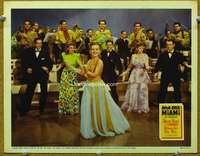 f722 MOON OVER MIAMI movie lobby card '41 sexy Betty Grable dancing!