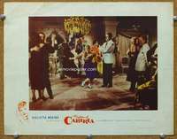 f746 NIGHTS OF CABIRIA movie lobby card '57 Federico Fellini, Masina