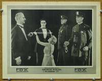f752 NUMBER 17 movie lobby card '20 George Walsh with police!