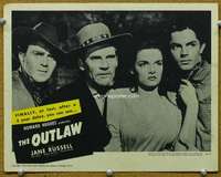 f769 OUTLAW movie lobby card R50 Jane Russell, Howard Hughes