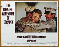 f778 PAPILLON movie lobby card #2 '74 Steve McQueen taken away!