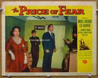 f800 PRICE OF FEAR movie lobby card #5 '56 Merle Oberon, Lex Barker