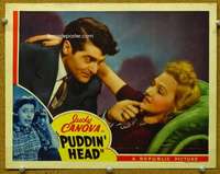 f806 PUDDIN' HEAD movie lobby card '41 Judy Canova, Francis Lederer