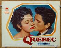 f808 QUEBEC movie lobby card #8 '51 John Barrymore Jr in Canada!
