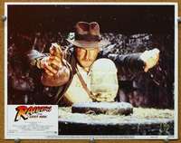 f813 RAIDERS OF THE LOST ARK movie lobby card #1 '81 best image!