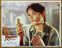 f814 RAIDERS OF THE LOST ARK movie lobby card #8 '81 Karen Allen