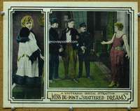 f859 SHATTERED DREAMS movie lobby card '22 Miss Du-Pont, Universal!