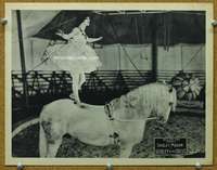 f865 SHIRLEY OF THE CIRCUS movie lobby card '22 Shirley Mason on horse!