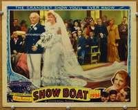 f866 SHOW BOAT movie lobby card '36 Irene Dunne, James Whale