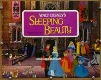 f207 SLEEPING BEAUTY title movie lobby card R70 Disney classic!