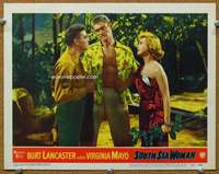 f884 SOUTH SEA WOMAN movie lobby card #5 '53 Lancaster, Virginia Mayo