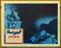f899 STRAIT-JACKET movie lobby card '64 ax murderer Joan Crawford!