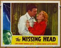 f902 STRANGE CONFESSION movie lobby card #8 R53 The Missing Head!