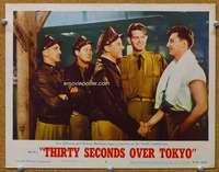 f935 THIRTY SECONDS OVER TOKYO movie lobby card #5 R55 handshake!