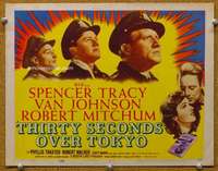 f217 THIRTY SECONDS OVER TOKYO title movie lobby card R55 Spencer Tracy
