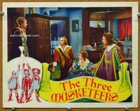 f947 THREE MUSKETEERS #3 movie lobby card '35 Alexandre Dumas classic!