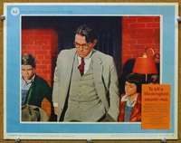 f955 TO KILL A MOCKINGBIRD movie lobby card #1 R67 Gregory Peck