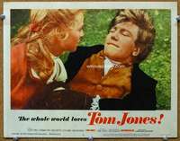 f957 TOM JONES movie lobby card #6 '63 Albert Finney close up!