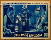 f980 UNDERSEA KINGDOM Chap 10 movie lobby card '36 serial, Lon Chaney
