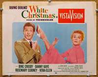 f231 WHITE CHRISTMAS movie lobby card '54 Danny Kaye, Vera-Ellen
