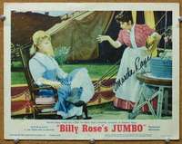 f615 JUMBO signed movie lobby card #5 '62 Martha Raye, Doris Day