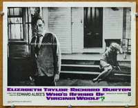 g022 WHO'S AFRAID OF VIRGINIA WOOLF movie lobby card '66 Richard Burton